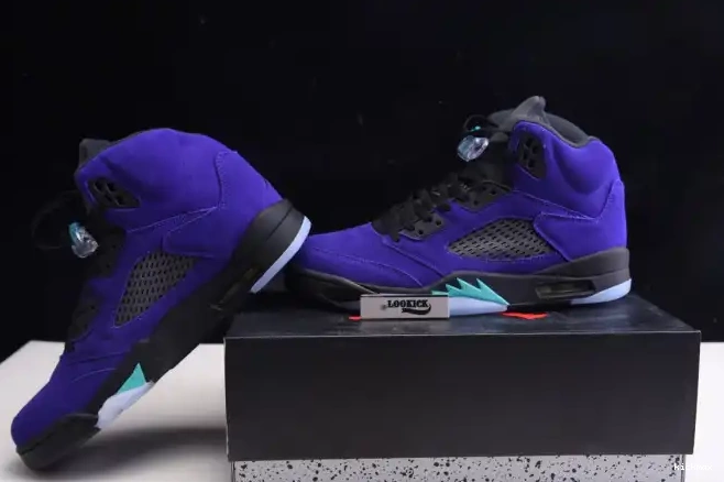 Cheap Retro Alternate Jordan Grape 136027-500 Air 5 0516